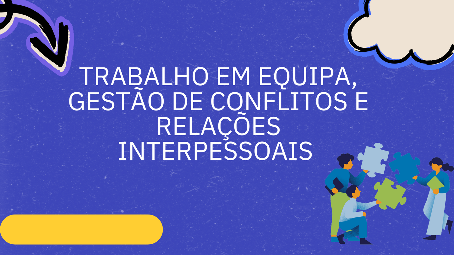 E-Book Workshop Trabalho em equipa, relações pessoais positivas