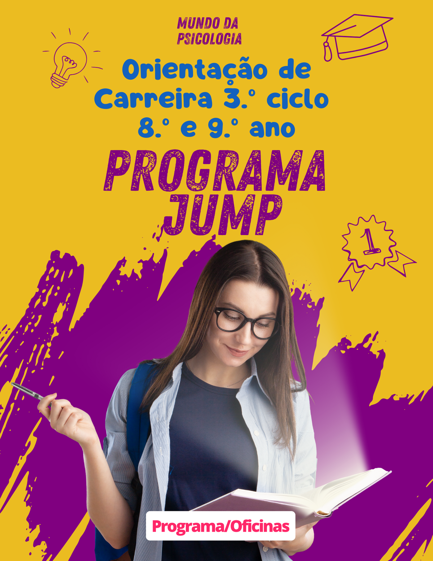 E-Book Programa JUMP - orientação vocacional 8.º e 9.º ano