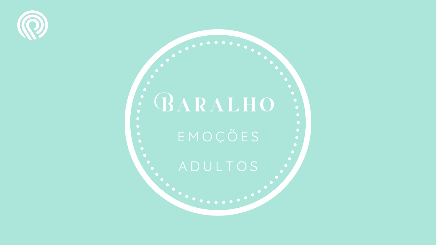 Ebook - Baralho das emoções Adultos 48 cartas
