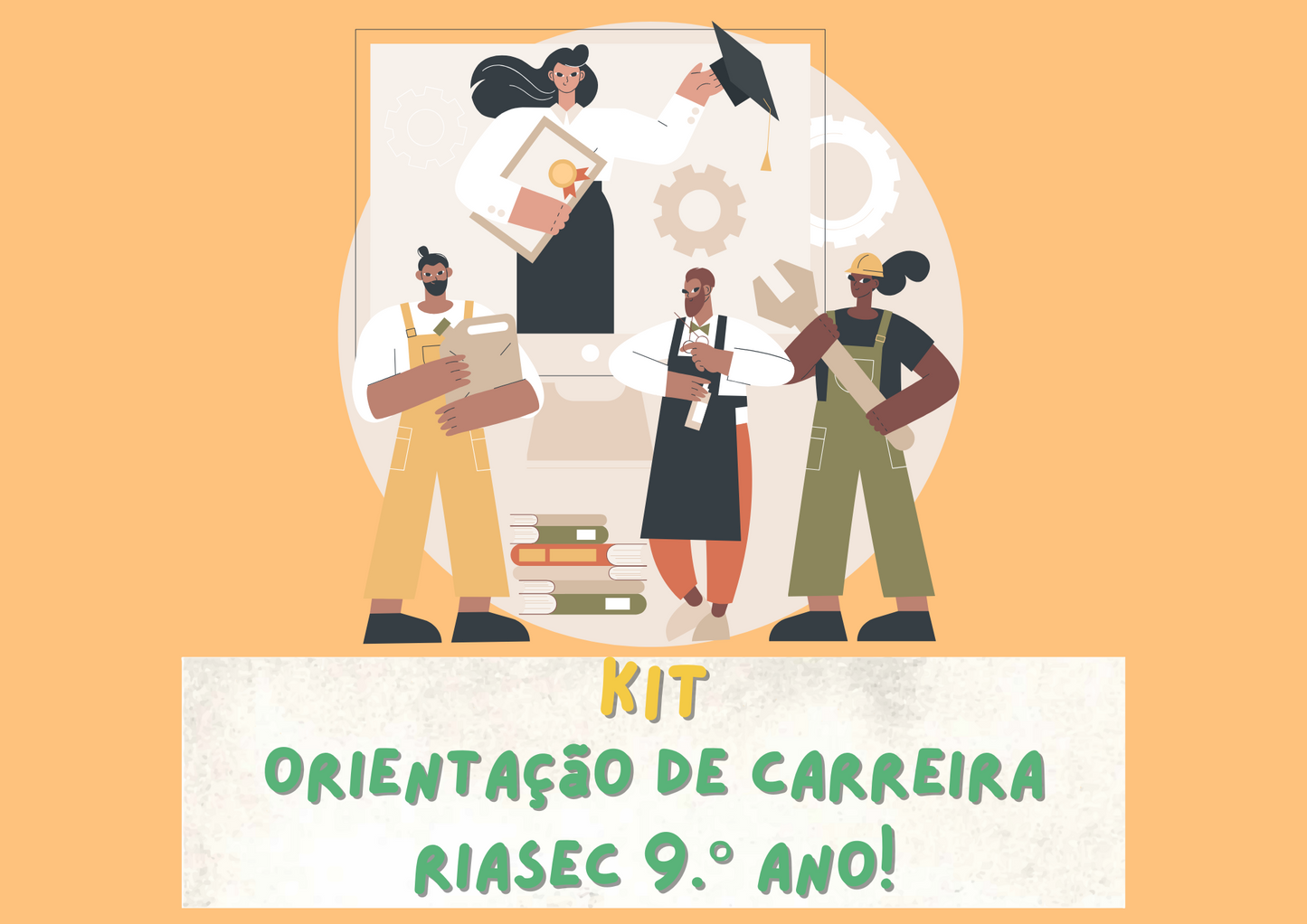 E-Book Jogo Orientação vocacional RIASEC