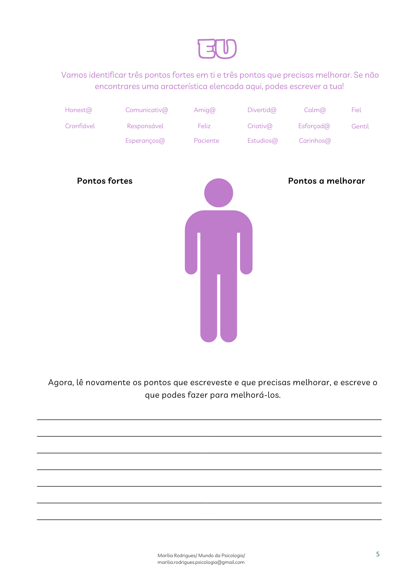 Ebook Caderno de Atividades TCC crianças e adolescentes