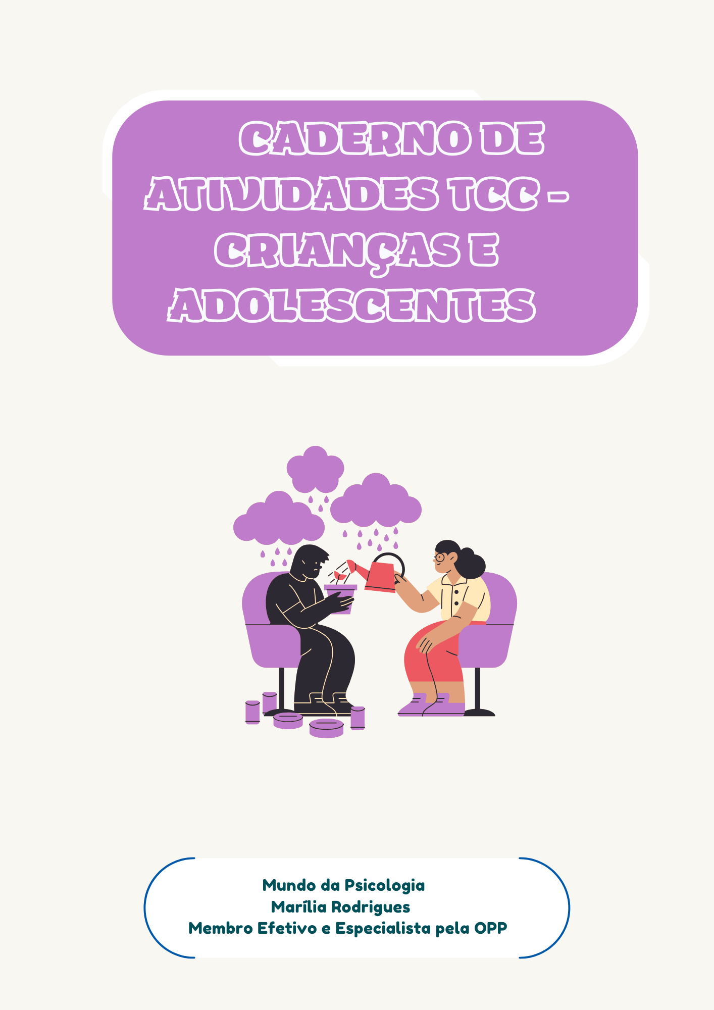 Ebook Caderno de Atividades TCC crianças e adolescentes – Psy Tools