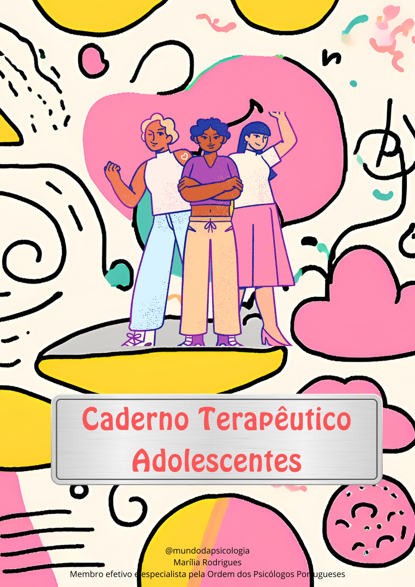 Ebook Caderno Terapêutico Adolescentes TCC 31 pgs
