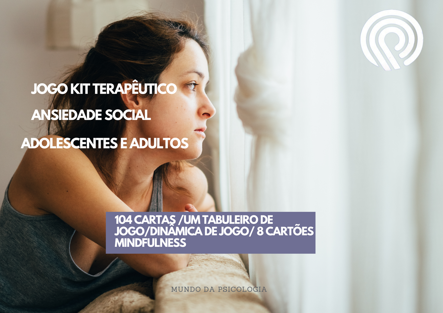 E-Book Jogo Kit Terapêutico Ansiedade Social Adolescentes e Adultos
