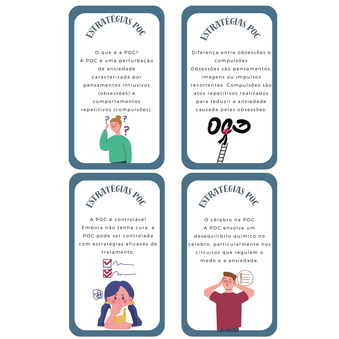 E-Book Perturbação Obsessivo-compulsiva 56 c + jogo tab Adolescentes e adultos