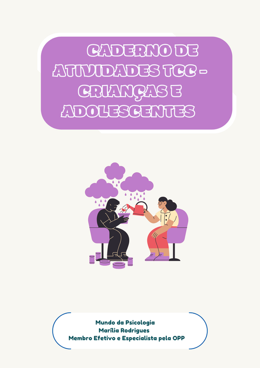 Ebook Caderno de Atividades TCC crianças e adolescentes