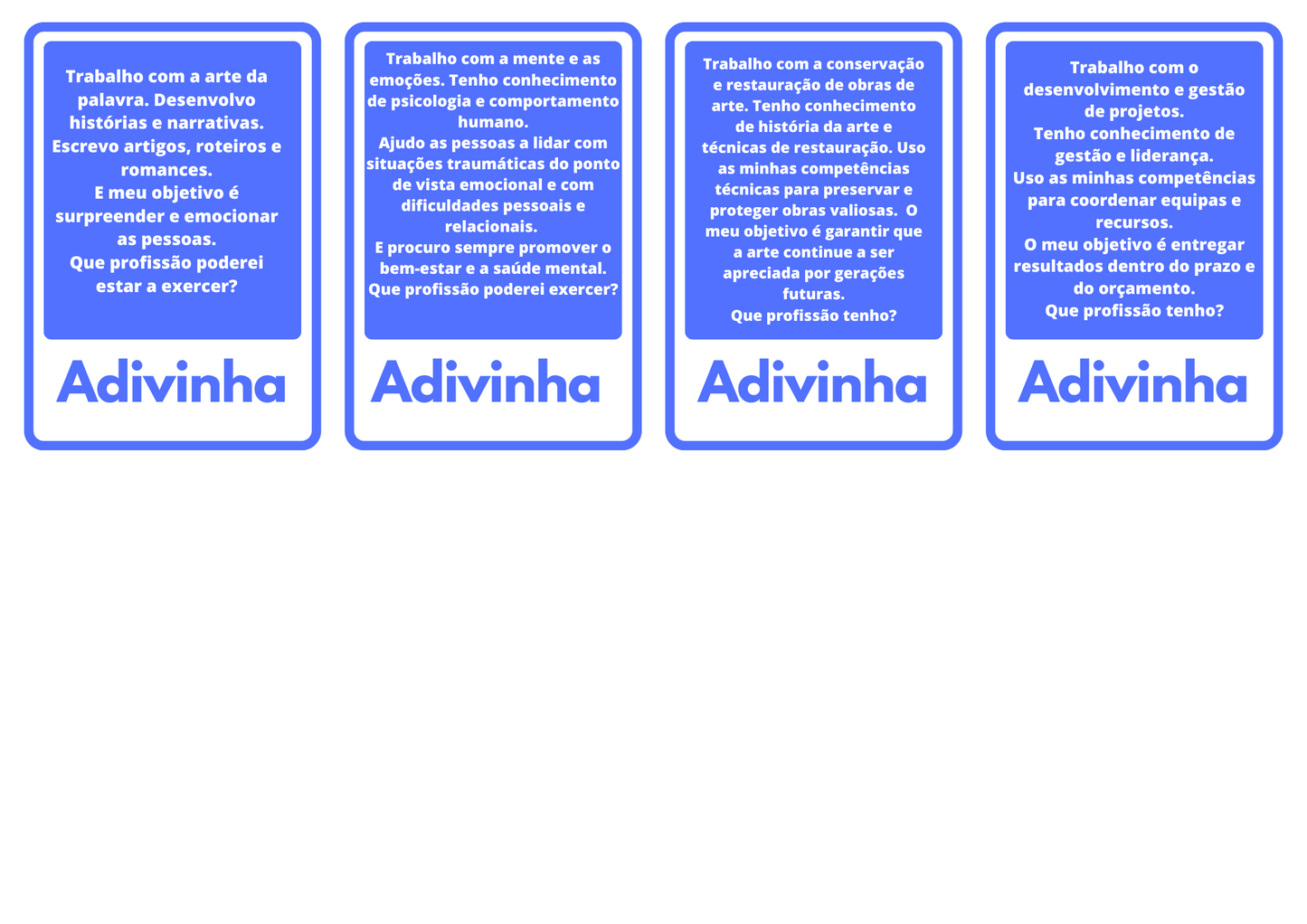 E-Book Jogo Orientação vocacional RIASEC